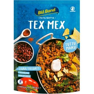 Blå Band laktoositon Tex Mex Pata Riisi-kasvis-mausteseos 193g kalorit ja ravintosisältö