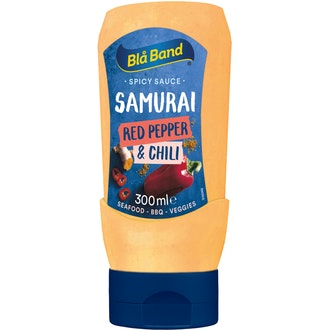 Blå Band hot samurai sauce tulinen paprikakastike 300ml kalorit ja ravintosisältö