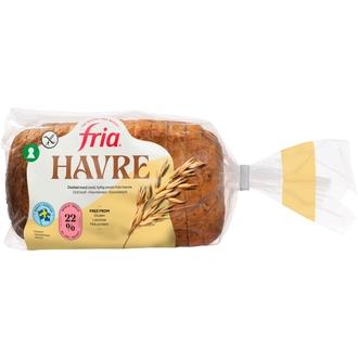 Fria Kauraleipä 500g gluteeniton pakaste viipale kalorit ja ravintosisältö
