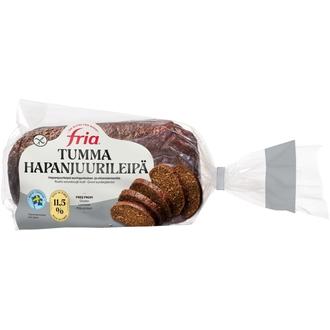 Fria Tumma hapanjuurileipä 500g gluteeniton pakaste viipale kalorit ja ravintosisältö