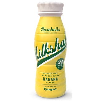 Barebells proteiinijuoma 330ml banaani laktoositon kalorit ja ravintosisältö