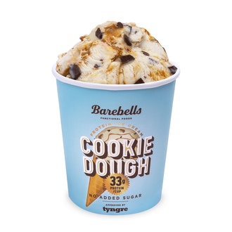 Barebells proteiini jäätelö 500ml Cookie Dough kalorit ja ravintosisältö