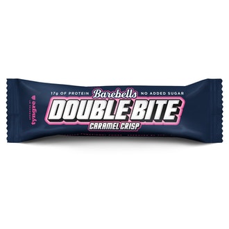 Barebells Double Bite Caramel Crisp proteiinipatukka 55g kalorit ja ravintosisältö
