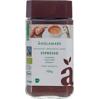 Änglamark espresso pikakahvi luomu 100 g