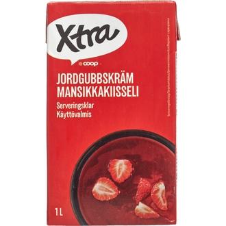 Xtra mansikkakiisseli 1 l kalorit ja ravintosisältö - 85 kcal
