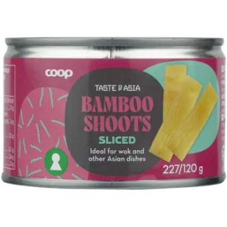 Coop Taste of Asia bambunversot viipaleina 227/120 g kalorit ja ravintosisältö - 20 kcal