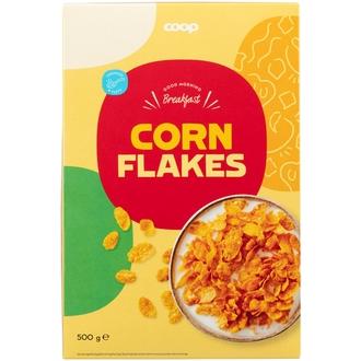 Coop maissihiutaleet 500 g kalorit ja ravintosisältö - 384 kcal