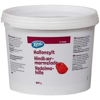Xtra vadelmahillo 800 g kalorit ja ravintosisältö - 172 kcal