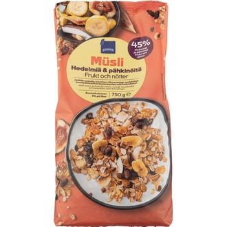 Rainbow Hedelmä & pähkinämysli 750 g