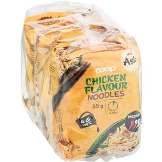 Rainbow Nuudeli kananmakuinen 5x85 g kalorit ja ravintosisältö - 86 kcal