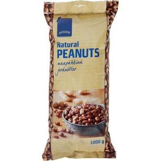 Rainbow 1kg Natural Peanuts maapähkinä kalorit ja ravintosisältö - 609 kcal