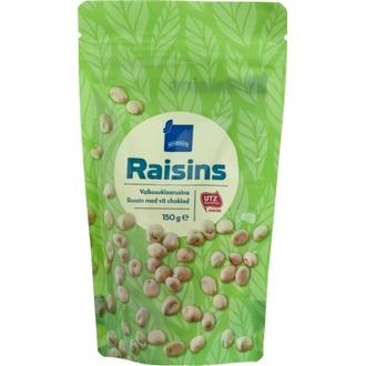 Rainbow 150g Raisins valkosuklaarusina kalorit ja ravintosisältö - 442 kcal