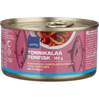 Rainbow 185/80g tonnikalaa punaisessa currykastikkeessa kalorit ja ravintosisältö - 110 kcal