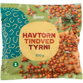 Coop tyrni 200 g pakaste kalorit ja ravintosisältö - 85 kcal