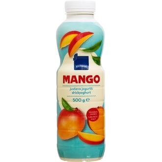 Rainbow juotava mangojogurtti 500g kalorit ja ravintosisältö - 59 kcal