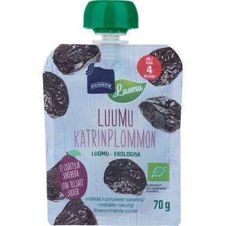 Rainbow 70G Lastenruoka 4Kk Luumusose, Luomu