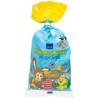 Rainbow pääsiäismunat 87 g kalorit ja ravintosisältö - 546 kcal