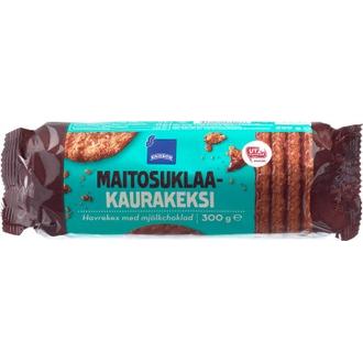Rainbow maitosuklaa-kaurakeksi 300g kalorit ja ravintosisältö - 493 kcal