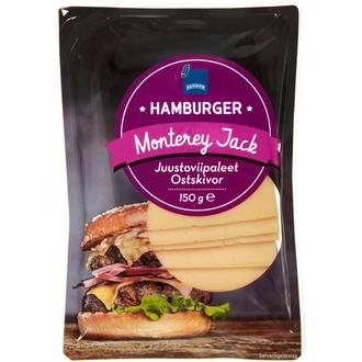 Rainbow 150g Monterey Jack juustoviipaleet kalorit ja ravintosisältö - 371 kcal