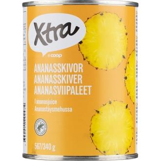 Xtra 567/340G Ananasviipaleet Mehussa