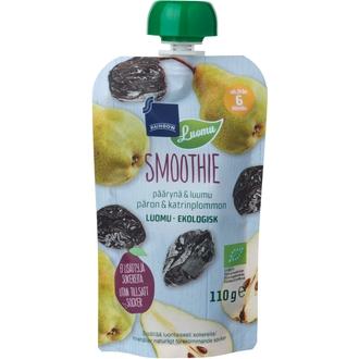 Rainbow 110G Smoothie 6Kk Päärynä-Luumu, Luomu