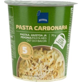Rainbow 70g pasta carbonara kuppi kalorit ja ravintosisältö - 114 kcal