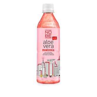 Nobe Aloe Vera Mansikka 0,5l kalorit ja ravintosisältö - 33 kcal