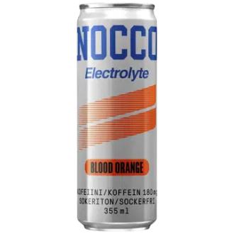 NOCCO Electrolyte Blood Orange hiilihapotettu juoma 355ml kalorit ja ravintosisältö