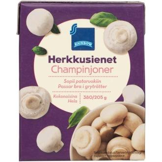 Rainbow herkkusieniä suolaliemessä 380/205g kalorit ja ravintosisältö - 16 kcal