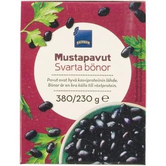 Mustapavut Suolaliemessä