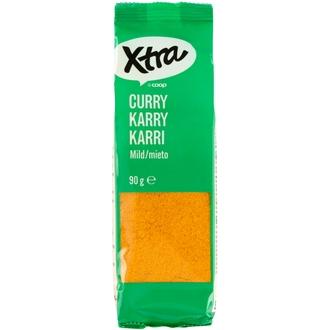 Xtra curry 80 g kalorit ja ravintosisältö