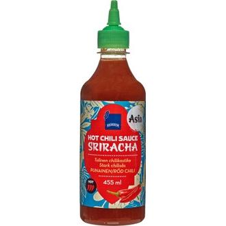 Rainbow 455ml Sriracha tulinen chilikastike kalorit ja ravintosisältö - 0 kcal