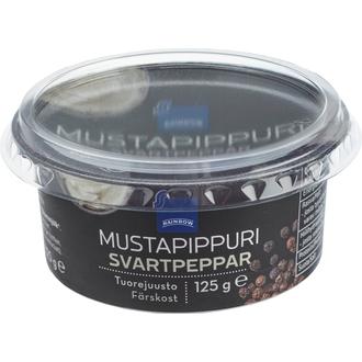 Rainbow mustapippuri tuorejuusto 125 g kalorit ja ravintosisältö - 284 kcal