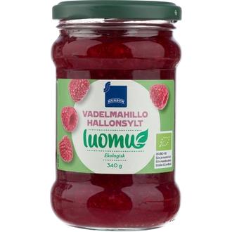 Rainbow vadelmahillo luomu 340 g kalorit ja ravintosisältö - 192 kcal