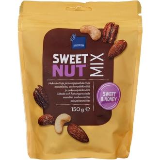 Rainbow sweet nut mix pähkinäsekoitus 150g kalorit ja ravintosisältö - 610 kcal