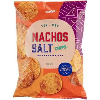 Coop nachos chips 150 g kalorit ja ravintosisältö - 481 kcal