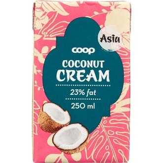 Coop Asia kookoskerma 250 ml kalorit ja ravintosisältö
