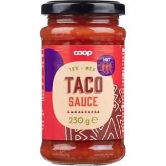 Coop tacokastike hot 230 g kalorit ja ravintosisältö - 53 kcal
