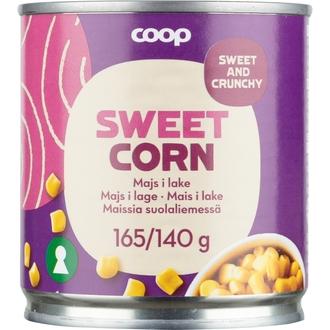 Coop maissia suolaliemessä 165/140 g kalorit ja ravintosisältö - 71 kcal