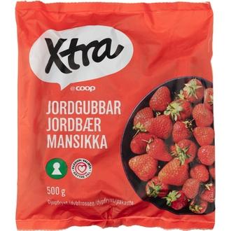 Xtra mansikka 500 g pakaste kalorit ja ravintosisältö - 43 kcal