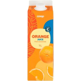 Coop appelsiinitäysmehu 1l kalorit ja ravintosisältö - 36 kcal