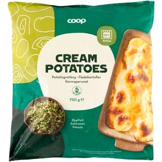 Coop kermaperunat vähälaktoosinen 750 g pakaste kalorit ja ravintosisältö - 120 kcal