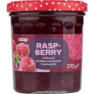 Coop vadelmahillo 370 g kalorit ja ravintosisältö