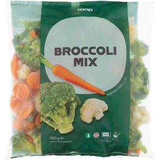 Coop parsakaali-kukkakaali-porkkanasekoitus 750 g pakaste kalorit ja ravintosisältö - 34 kcal