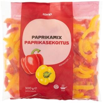 Coop suikaloitu paprika 300 g pakaste kalorit ja ravintosisältö - 44 kcal