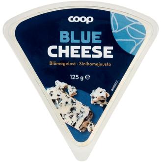 Coop sinihomejuusto 125 g kalorit ja ravintosisältö - 345 kcal