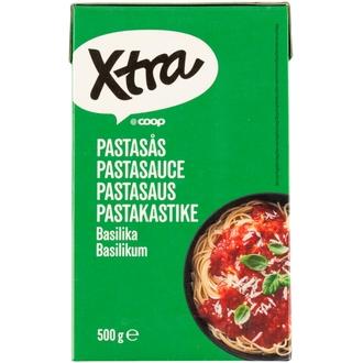 Xtra Pastakastike Basilikalla maustettu 500g kalorit ja ravintosisältö - 37 kcal
