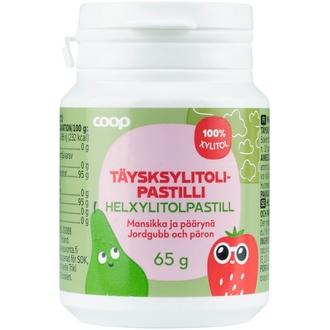 Coop täysksylitolipastilli mansikka-päärynä 65 g kalorit ja ravintosisältö - 232 kcal
