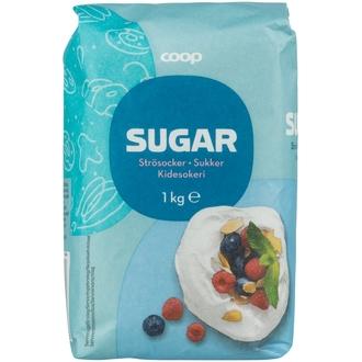 Coop kidesokeri 1 kg kalorit ja ravintosisältö - 400 kcal