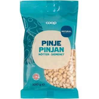Coop pinjansiemenet 100 g kalorit ja ravintosisältö - 698 kcal